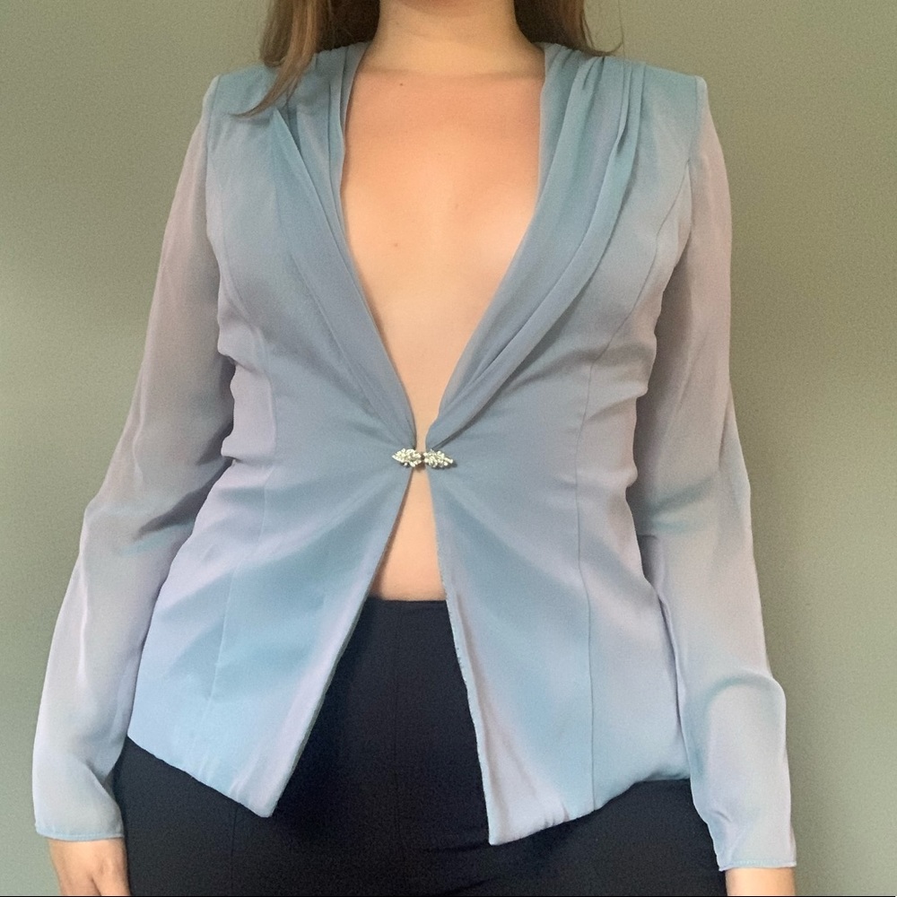 90s IRIDESCENT BLAZER